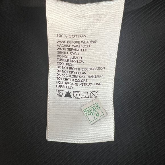 Tommy Bahama Crewneck Cotton Sweatshirt Black Size Large L - Picture 6 of 8